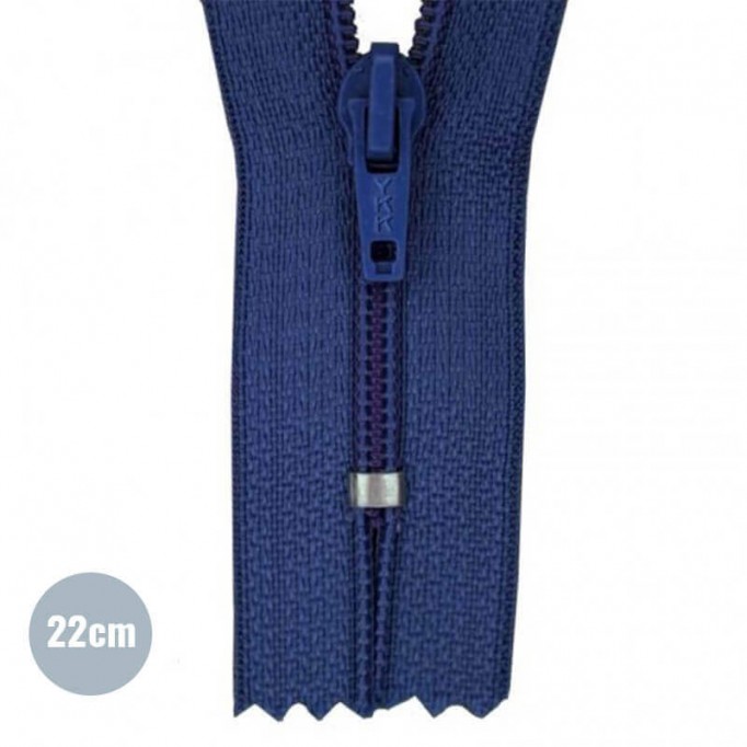 Fermetures Éclair Marine 22CM Nylon - (Non Séparable Fermetures Éclair Nyon YKK)