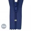Spiral Lynlås YKK Navy (058) Blå 25CM Nylon Ikke Delbar Lynlås YKK Navy Blå 25CM Nylon - (Ikke Delbar YKK Lynlåse Kunststof)