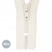 Fermeture Éclair Spirale YKK Écru (841) 20CM Nylon Non Séparable Fermetures Éclair Spirale YKK Écru 20CM Nylon - (Non Séparable Fermetures Éclair Nyon YKK)