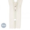 Fermeture Éclair Spirale YKK Écru (841) 35CM Nylon Non Séparable