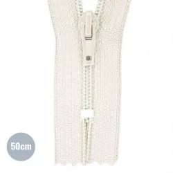 Zamki Błyskawiczne Spiralne YKK Ecru (841) 50CM Nierozdzielcze Zamki Błyskawiczne Spiralne YKK Ecru (841) 50CM Nierozdzielcze