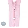 Spiral Lynlås YKK Pink (512) 18CM Nylon Ikke Delbar
