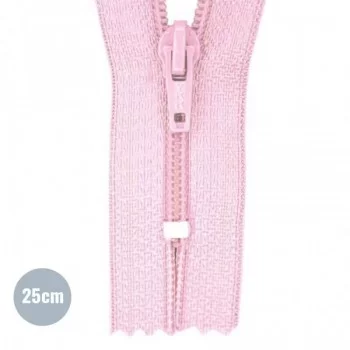 Fermeture Éclair Spirale Rose (512) 25CM Nylon Non Séparable Fermeture Éclair Spirale Rose (512) 25CM Nylon Non Séparable