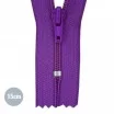 Spiral Lynlås YKK Violet (559) 15CM Nylon Ikke Delbar Lynlås YKK Violet 15CM Nylon - (Ikke Delbar YKK Lynlåse Kunststof)