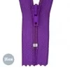 Spiralreißverschluss Violett (559) 35CM Nylon Nicht Teilbar 