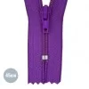 Spiralreißverschluss Violett (559) 45CM Nylon Nicht Teilbar 