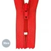 Japonrits YKK Rood (820) 30CM Nylon Niet Deelbaar