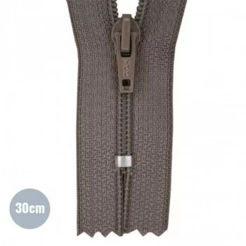 Spiral Lynlås YKK Taupe (034) 30CM Nylon Ikke Delbar Spiral Lynlås YKK Taupe (034) 30CM Nylon Ikke Delbar