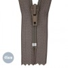 Cerniera Lampo Spirale YKK Taupe (034) 45CM Nylon Non Separabile