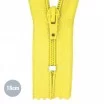 Spiralreißverschluss Gelb (504) 18CM Nylon Nicht Teilbar Reißverschlüsse Gelb 18CM Nylon - (Nicht Teilbar YKK Reissverschlüsse Nylon)