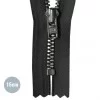 Metallreißverschluss YKK Nicht Teilbar Schwarz (580) 15CM
