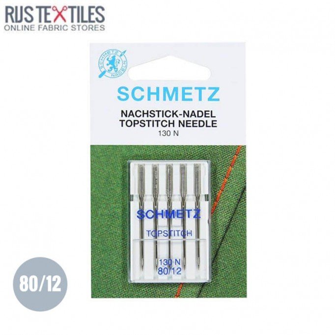 Igły Schmetz Topstitch 80/12 (130 N)  | Rijs Textiles