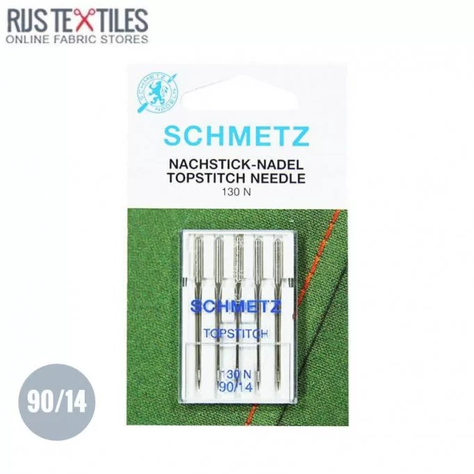 Schmetz Topstitch Nåle 90/14 (130 N)  - (Nåle (Haberdashery))