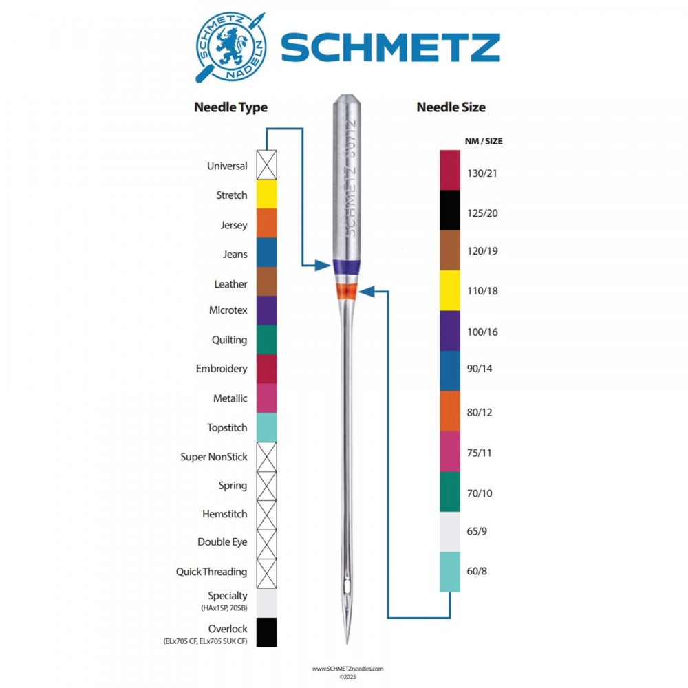 Schmetz Aghi Per il Cuoio 80/12 (130/705 H LL) Schmetz Aghi Per il Cuoio 80/12 (130/705 H LL) - (Aghi (Per Macchine Da Cucire))