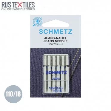 Schmetz Jeans Aghi 110/18 (130/705 H-J) - (Aghi (Per Macchine Da Cucire))