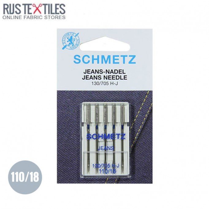 Aiguilles Jeans Schmetz 110/18 (130/705 H-J)  - (Aiguilles (Mercerie))