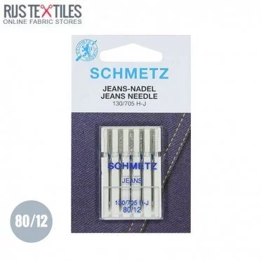 Schmetz Jeans Nadel 80/12 (130/705 H-J)  - (Nadeln (Kurzwaren))