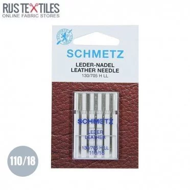 Schmetz Lædernåle 110/18 (130/705 H LL)  - (Nåle (Haberdashery))