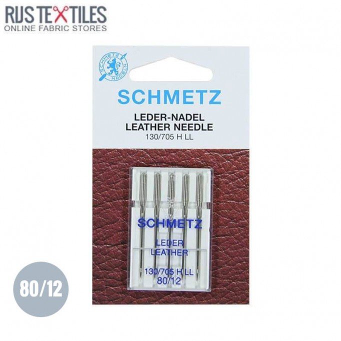 Schmetz Leather Needle 80/12 (130/705 H LL)  - (Needles (Haberdashery))