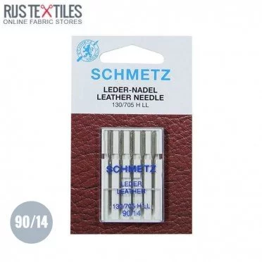 Schmetz Lædernåle 90/14 (130/705 H LL)  - (Nåle (Haberdashery))