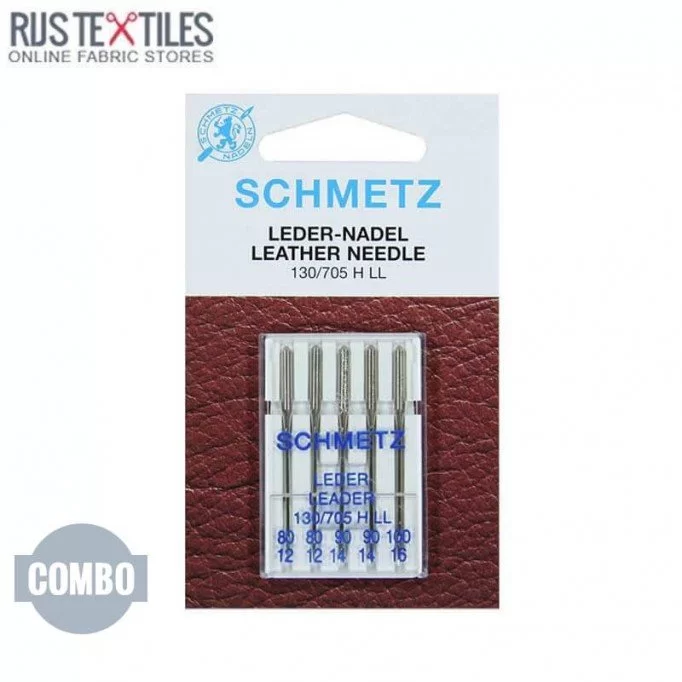 Schmetz Leder Naalden Assortiment (130/705 H LL)  - (Naalden (Fournituren))