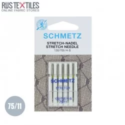 Igły Stretchu do Maszyny Półpłaskie Schmetz  75/11 (130/705 H-S) 