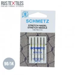 Igły Stretchu do Maszyny Półpłaskie Schmetz  90/14 (130/705 H-S)  Igły Stretchu do Maszyny Półpłaskie Schmetz  90/14 (130/705 H-S)