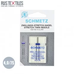 Schmetz Stretch Dobbeltnåle 4,0/75 (130/705 H-S ZWI)