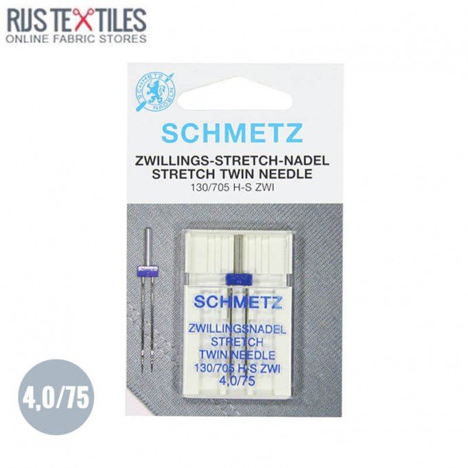 Igły Stretchu Schmetz Igła Podwójna 4,0/75 (130/705 H-S ZWI)  | Rijs Textiles