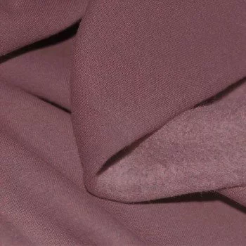 Tissu Sweat Molleton Vieux Mauve Tissu Sweat Molleton Vieux Mauve