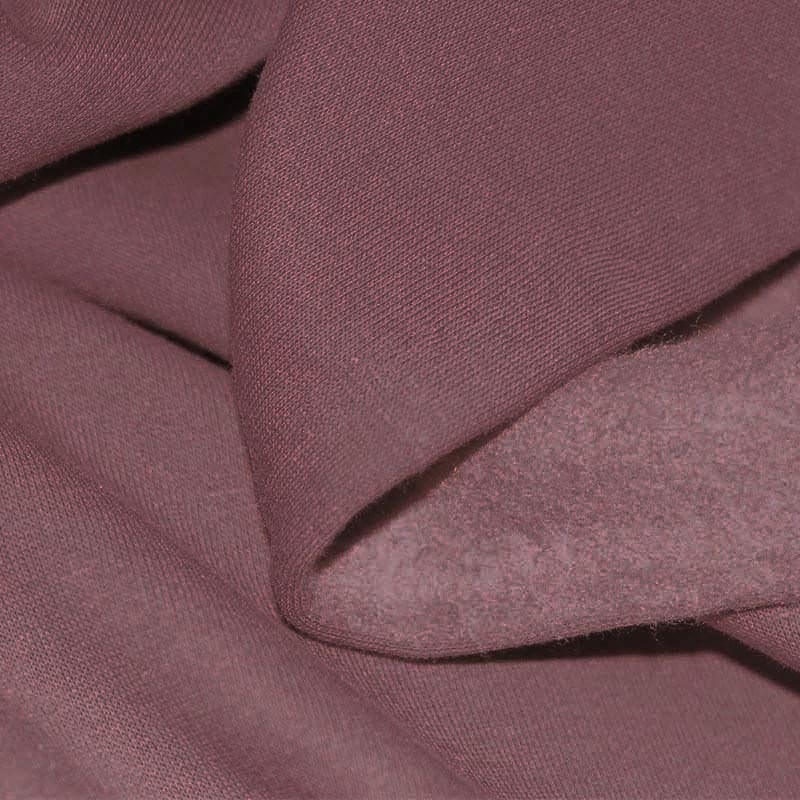 Joggingstof Oud Mauve