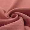 Tessuto Jersey Di Waffle Piqué Argilla Rosa