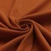 Rippstrick Jersey Stoff Cognac - (Jersey Stoffe)