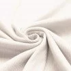 Rib Knit Jersey Fabric Ecru - (Jersey Fabrics)