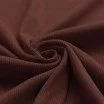Rippstrick Jersey Stoff Hellbraun - (Jersey Stoffe)