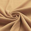 Rib Knit Jersey Fabric Camel - (Jersey Fabrics)