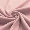 Rib Jersey Stof Nude Roze