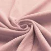 Rib Jersey Strikstof Nude Pink - (Jerseystoffer)