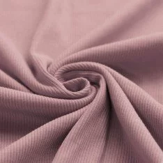 Rib Jersey Strikstof Gammel Pink Rib Jersey Strikstof Gammel Pink