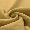 Waffle Knit Jersey Fabric Mustard