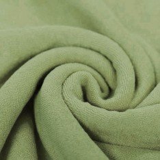 Stretch Toweling Fabric Olive