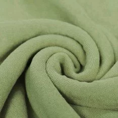 Stretch Toweling Fabric Olive