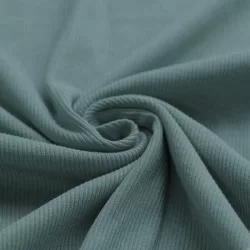 Tessuto Jersey Di Cotone Costine Antico Verde Tessuto Jersey Di Cotone Costine Antico Verde