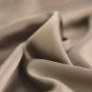 Stretch Satijn Stof Deluxe Taupe - (Mode Stoffen)