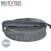 Tresse Plissée "Wool Look" Gris Foncé Mêlée 30mm 