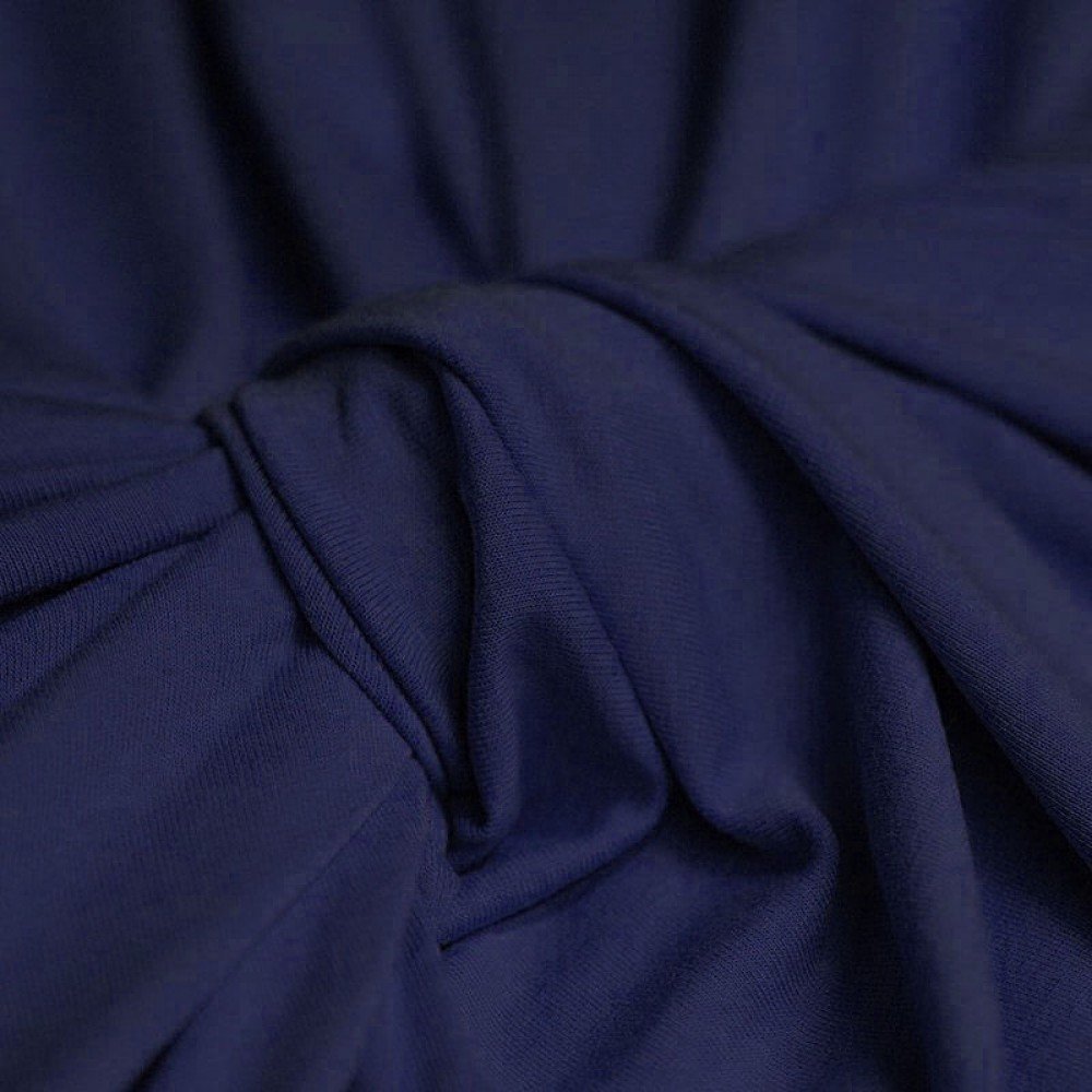 Viscose Jersey Dark Blue
