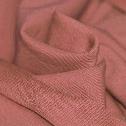 French Terry Fabric Clay Pink