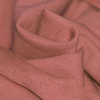 French Terry Stoff Lehm Rosa French Terry Stoff Lehm Rosa
