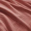 Tissu Gaze De Coton Épais (Triple Layer) Rose Argile - (Tissus Deco)