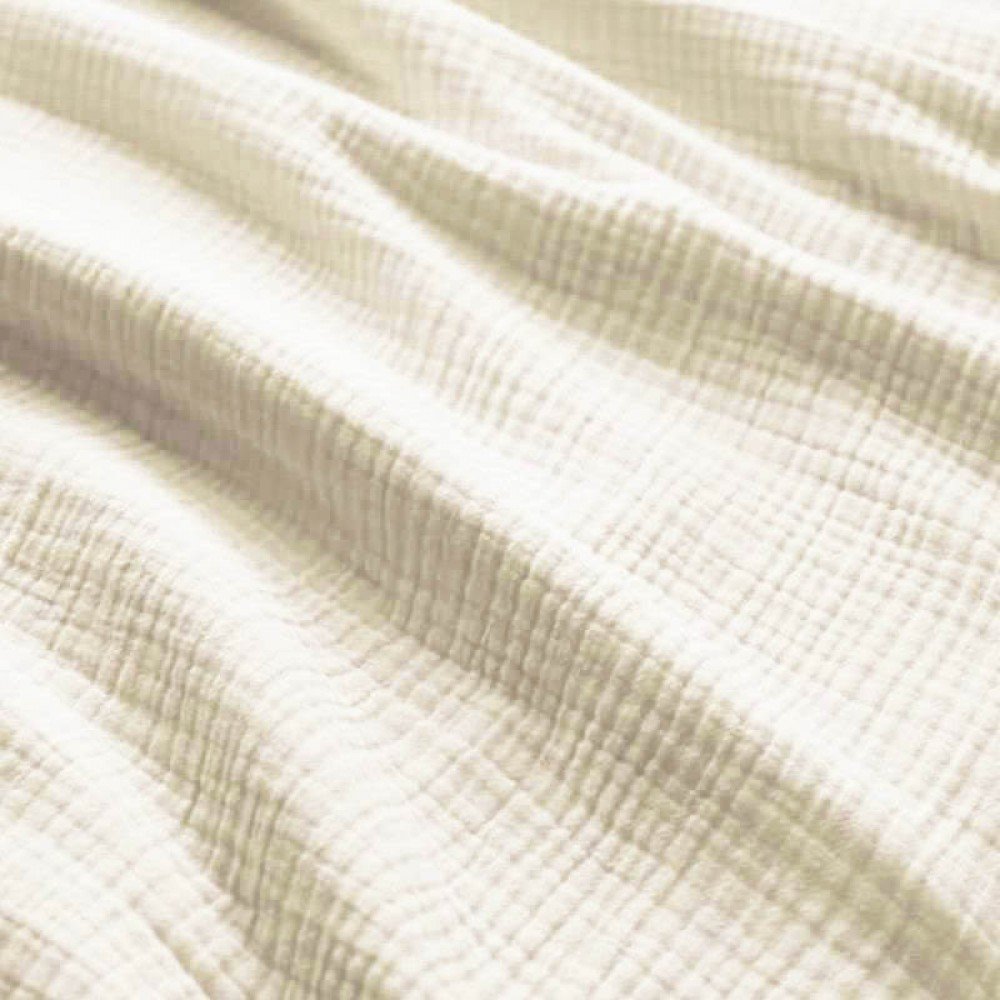 Kraftig (Triple Layer) Musselin Stof Naturel